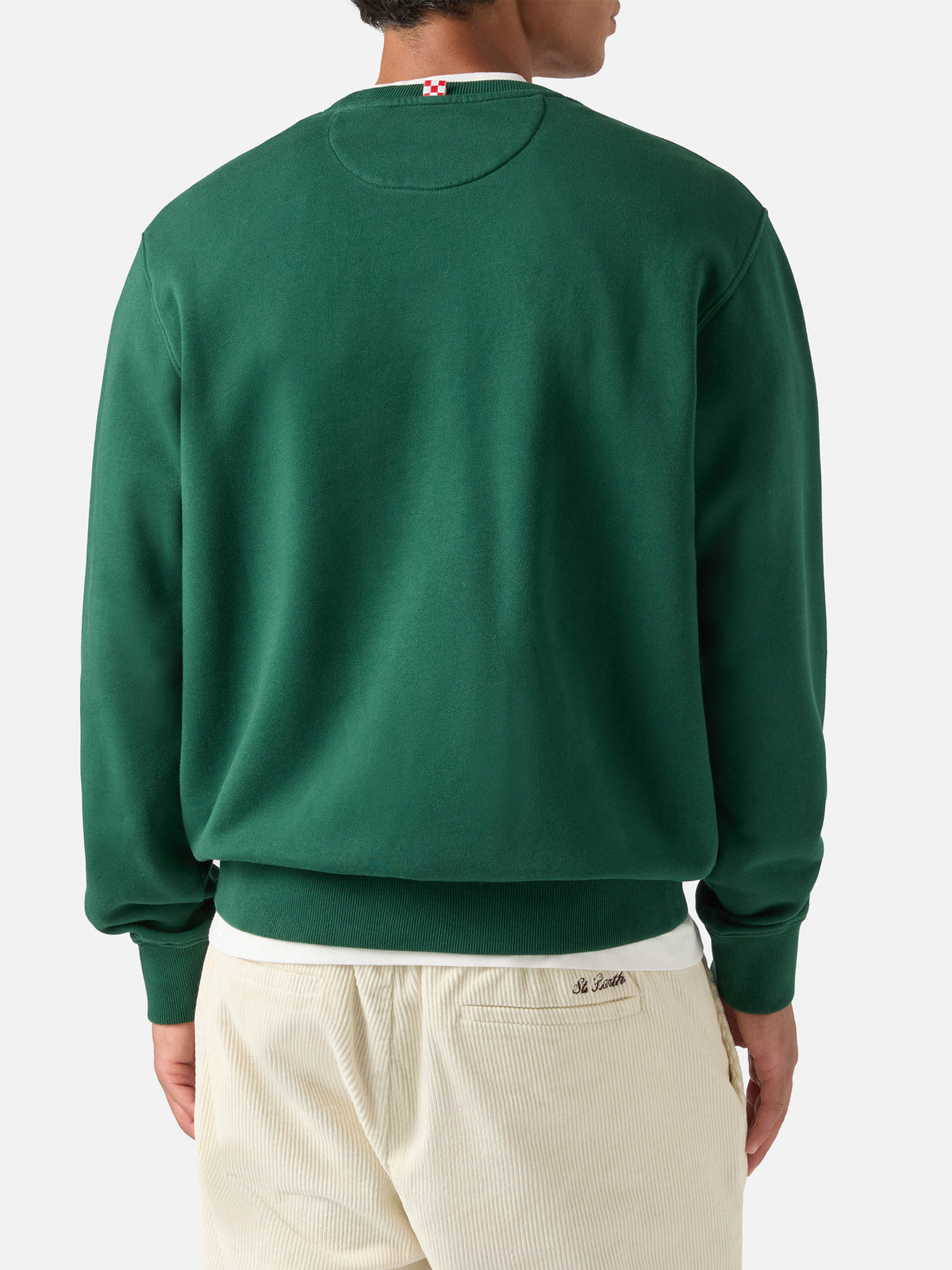 Felpa Soho verde in cotone con stampa Snoopy | Special product image 3