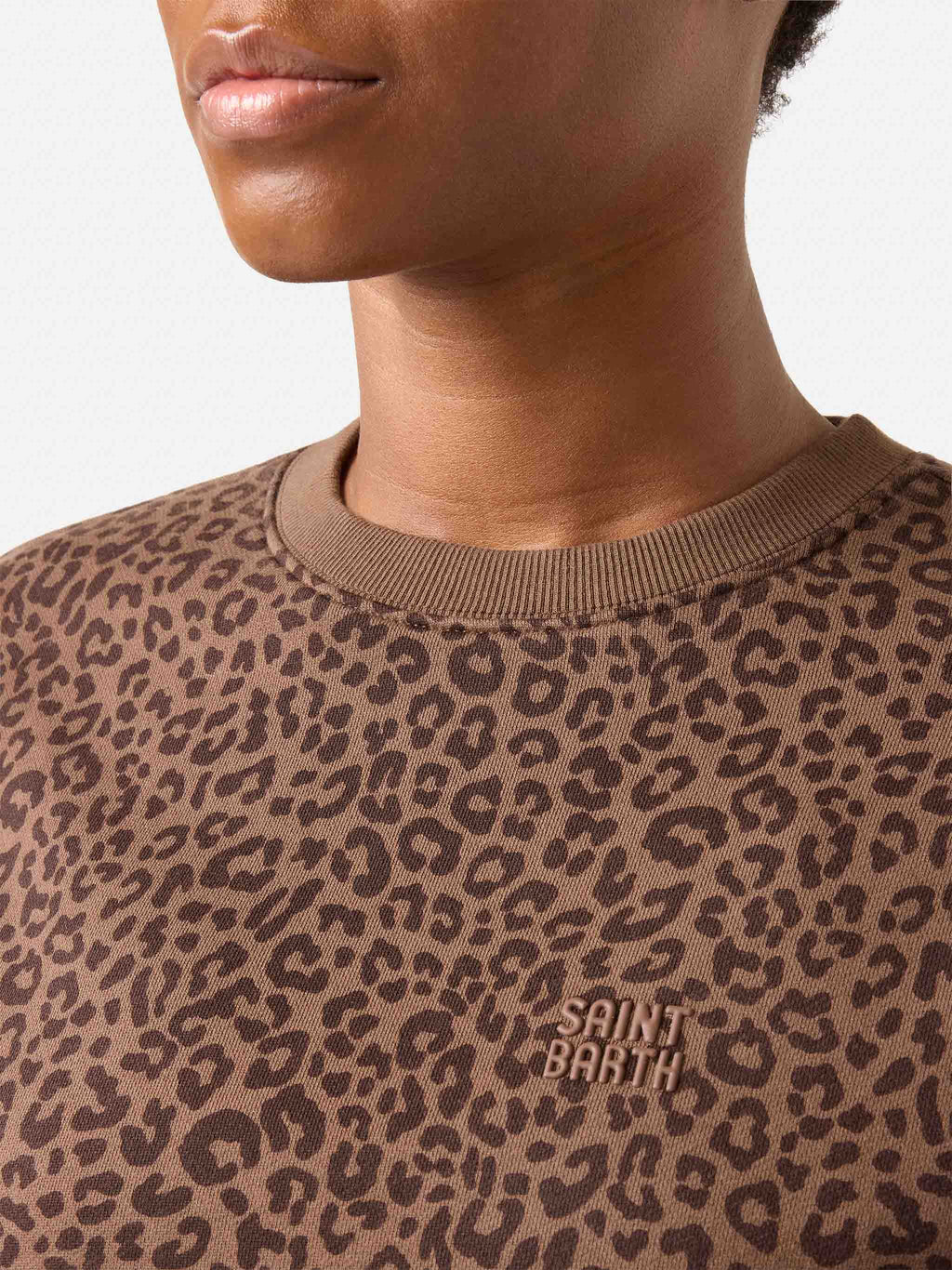 Felpa Stardust con stampa leopardata product image 5