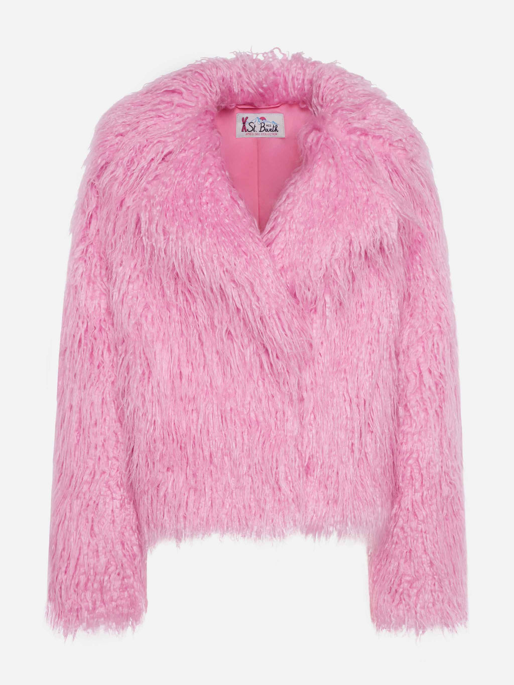 Giacca corta rosa pelosa Sully product image 4