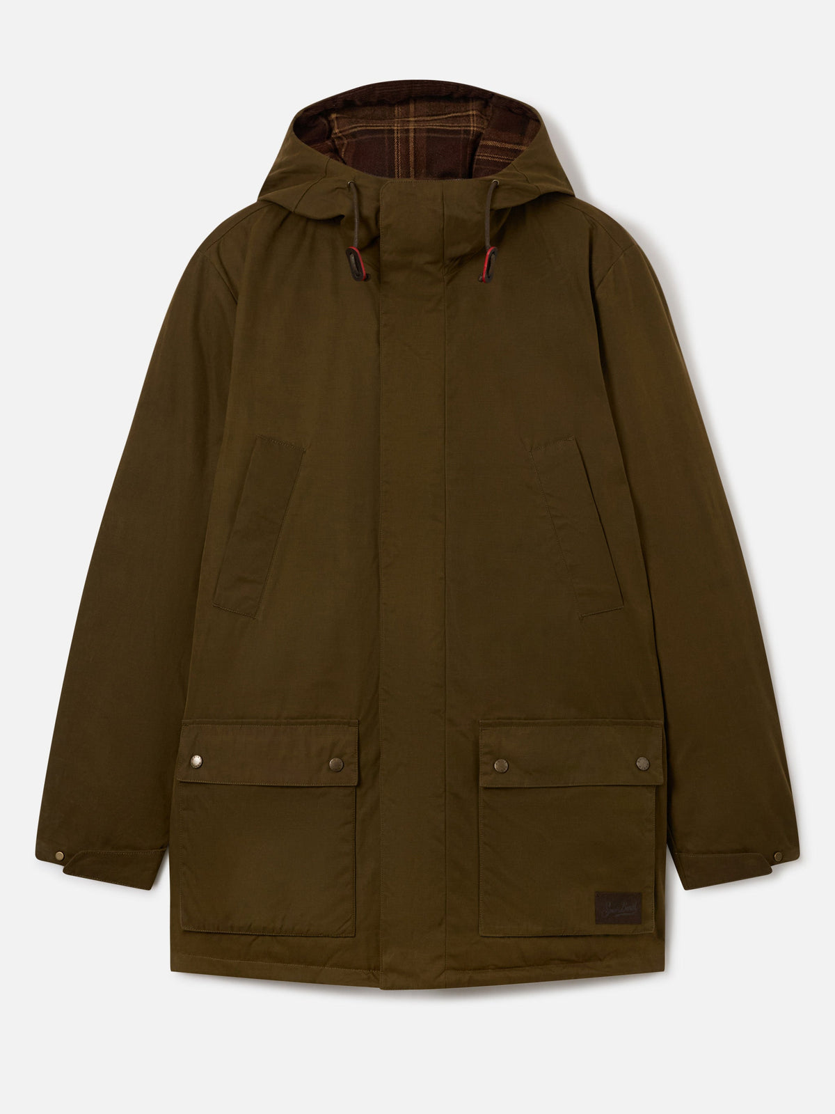 Parka Sven verde kombu cerato con cappuccio product image 1
