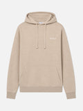 Felpa con cappuccio Tribeca beige melange ricamo logo product image 1