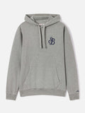 Felpa con cappuccio Tribeca grigia in cotone monogramma SB product image 1