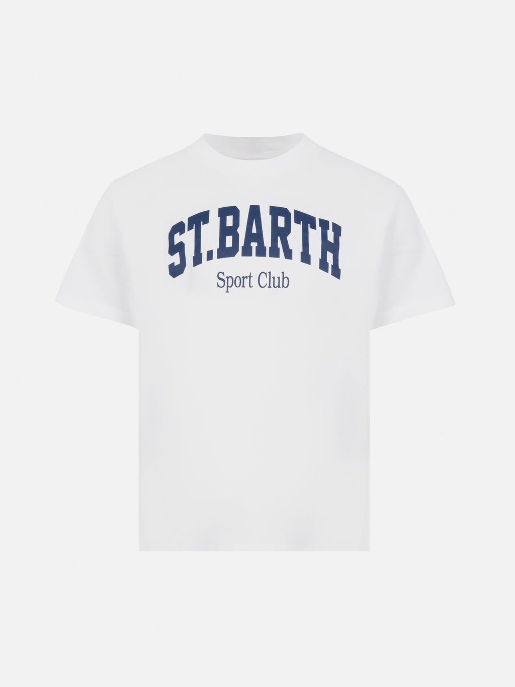 T-shirt bianca con stampa St. Barth Sport Club product image 1