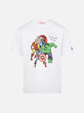 T-shirt bianca con stampa supereroi Marvel | Special Edition product image 1