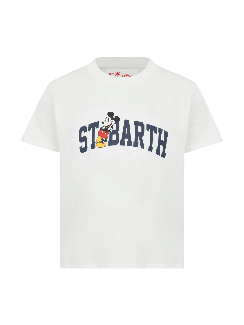 T-shirt bianca con stampa Topolino St. Barth | Special product image 1