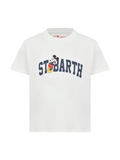 T-shirt bianca con stampa Topolino St. Barth | Special product image 1