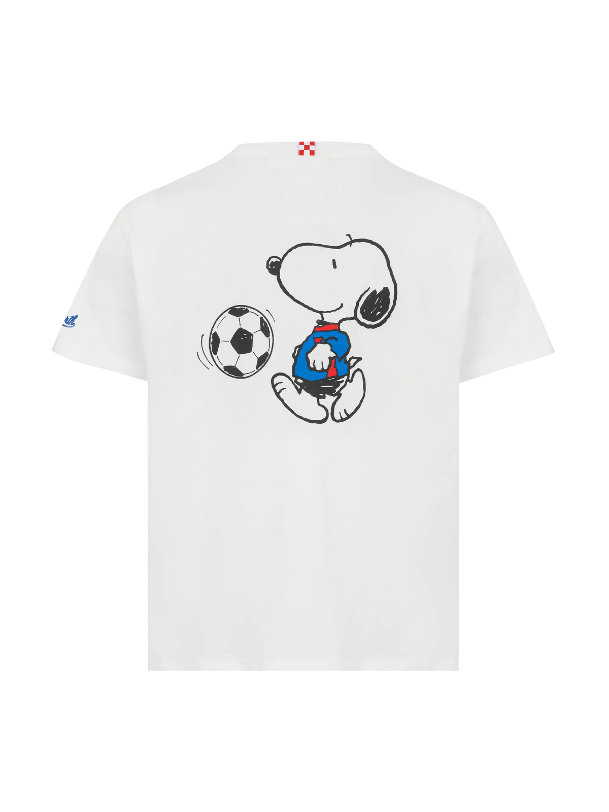 T-shirt bianca con stampa Snoopy calciatore | Special product image 2