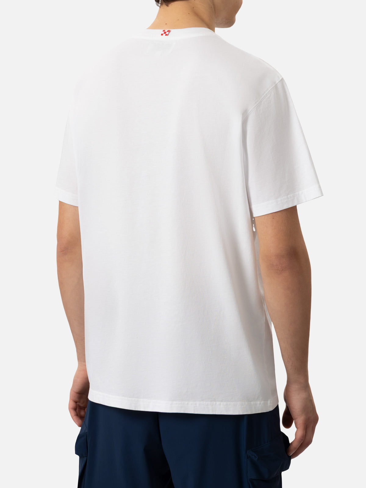 T-shirt bianca con stampa St. Barth Sport Club product image 3