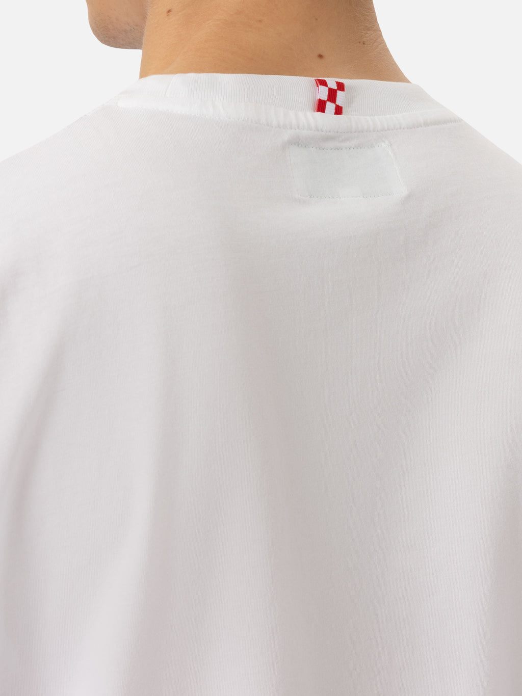 T-shirt bianca con stampa St. Barth Sport Club product image 4