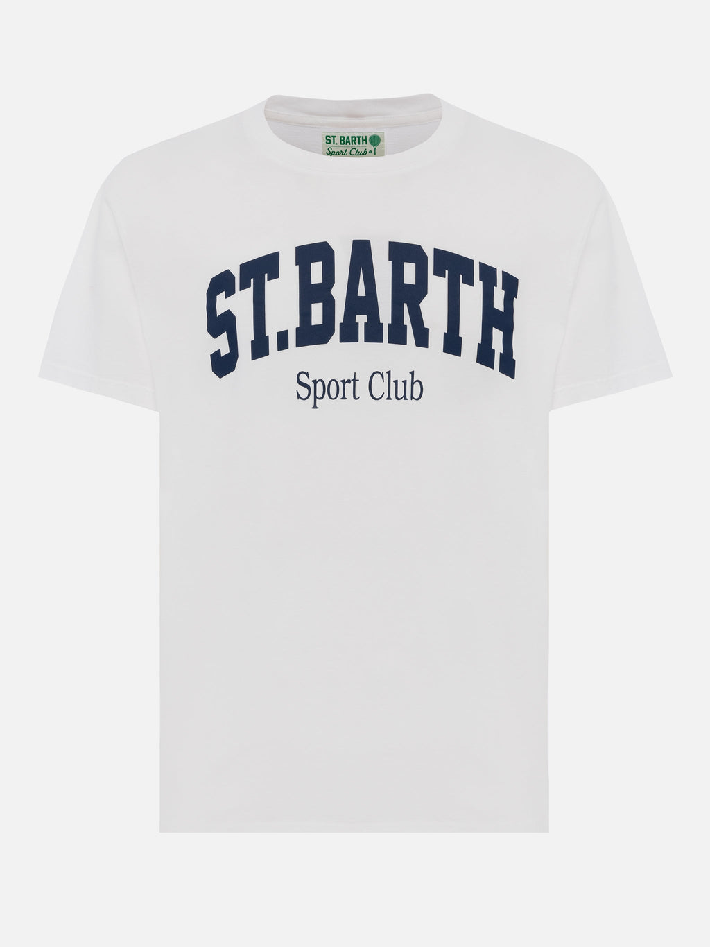 T-shirt bianca con stampa St. Barth Sport Club product image 1