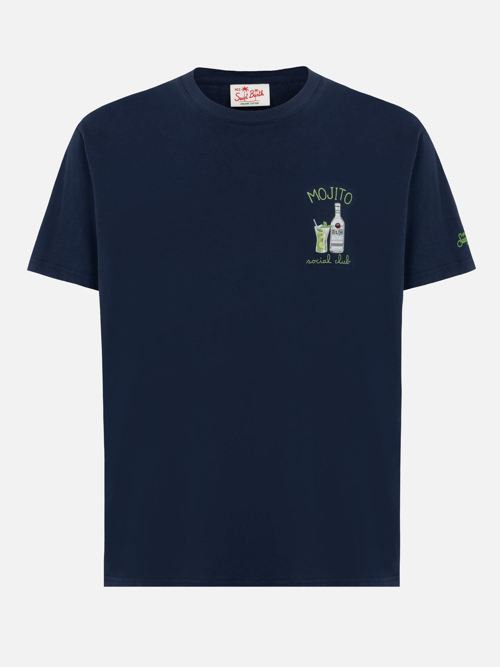 T-shirt blu navy con ricamo Mojito Social Club product image 5