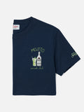 T-shirt blu navy con ricamo Mojito Social Club product image 1
