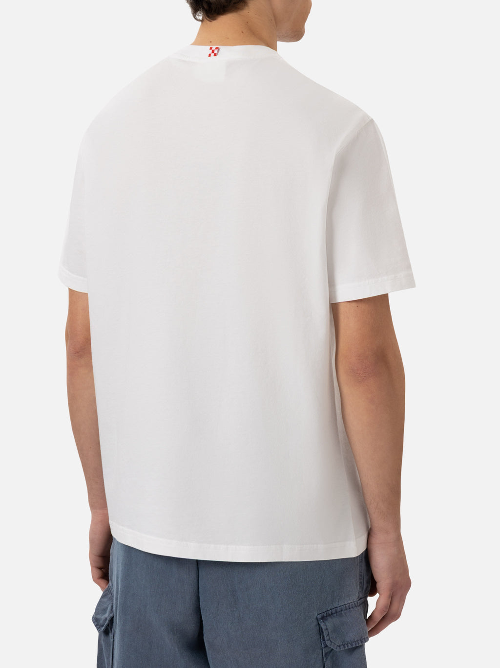 T-shirt bianca con ricamo Gin Tonic Social Club product image 4
