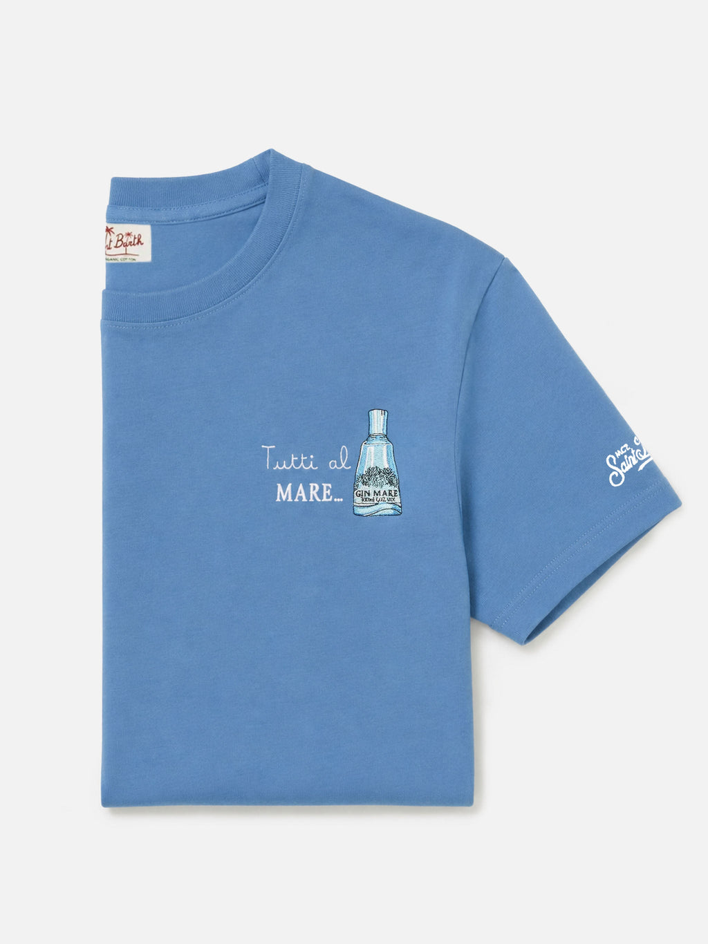 T-shirt verde con stampa Tutti al Mare | Special Edition product image 1