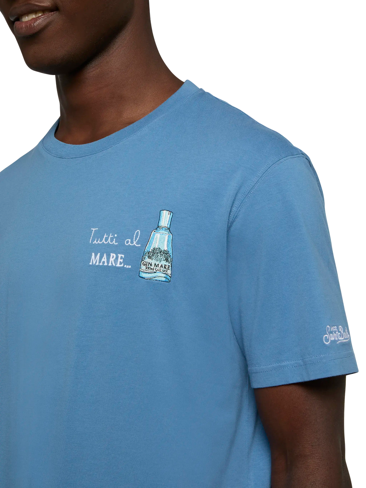 T-shirt verde con stampa Tutti al Mare | Special Edition product image 2
