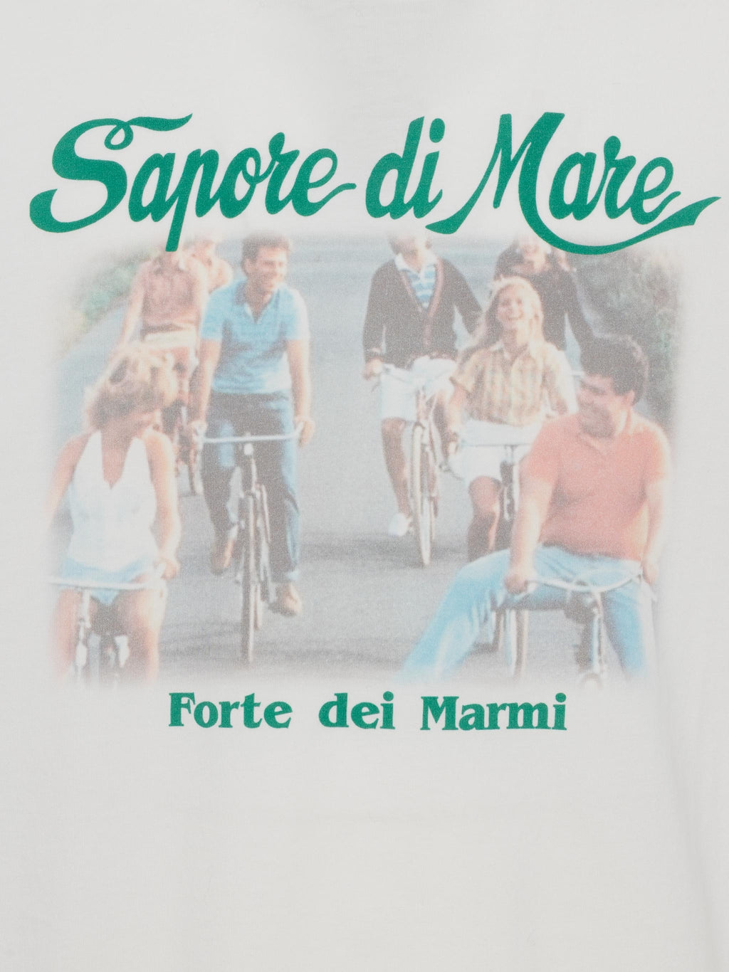 T-shirt bianca con stampa bicicletta Forte dei Marmi 83 product image 4