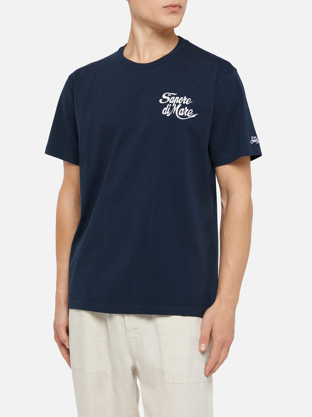 T-shirt blu navy con stampa Forte dei Marmi 83 | Special product image 4