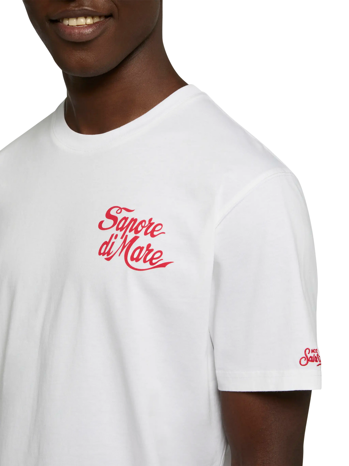 T-shirt bianca con stampa Forte dei Marmi 83 | Special product image 2