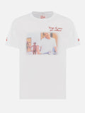 T-shirt bianca con ricamo Vado al mare per... | Special product image 1