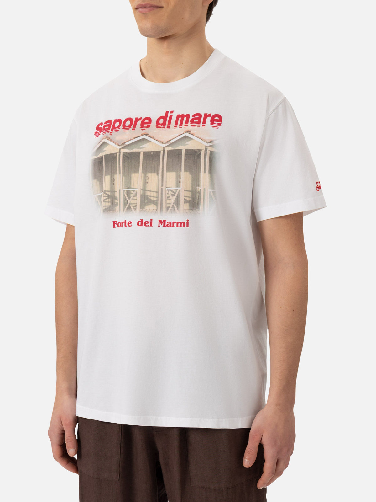 T-shirt con stampa spiaggia Forte dei Marmi 83 | Special product image 2