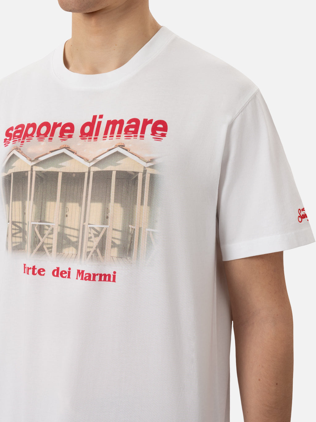 T-shirt con stampa spiaggia Forte dei Marmi 83 | Special product image 4