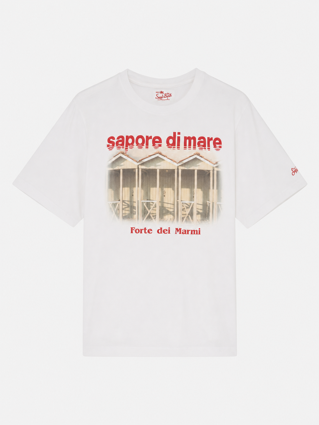 T-shirt con stampa spiaggia Forte dei Marmi 83 | Special product image 1