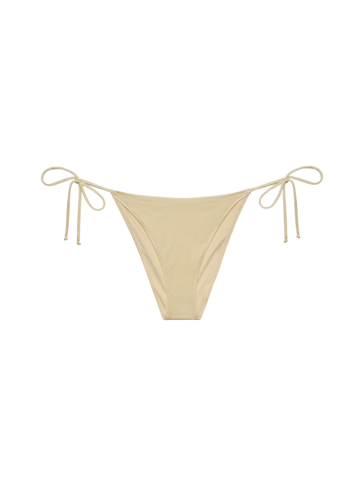 Slip mare Virgo oro in tessuto lucido