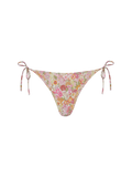 Slip mare Virgo verde militare con stampa Margaret Annie | Made with Liberty Fabric