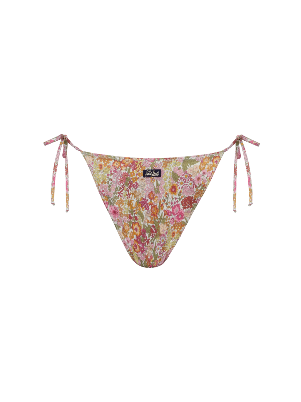 Slip mare Virgo verde militare con stampa Margaret Annie | Made with Liberty Fabric
