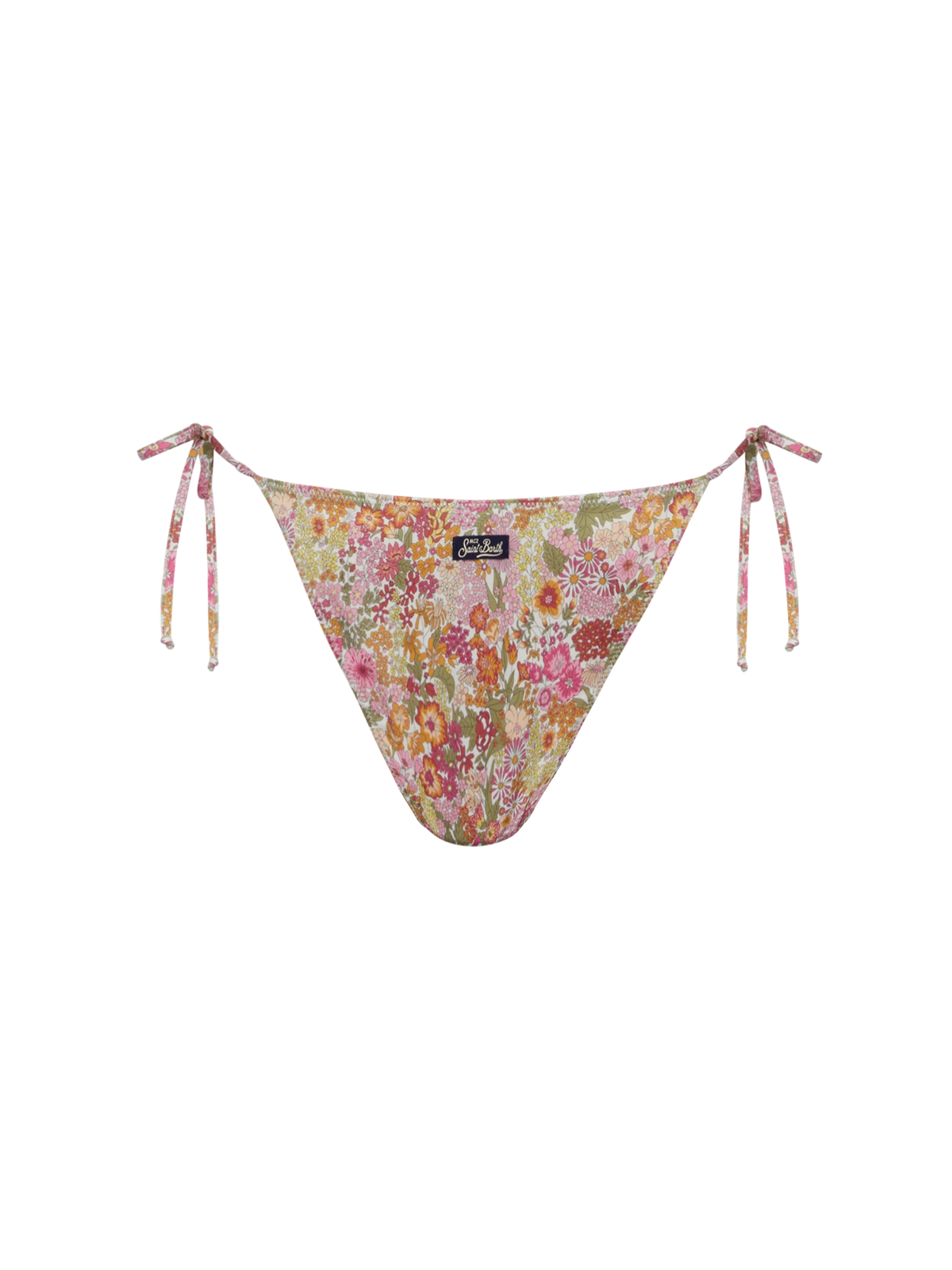 Slip mare Virgo verde militare con stampa Margaret Annie | Made with Liberty Fabric