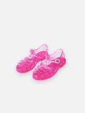 Sandali Jelly rosa fluo